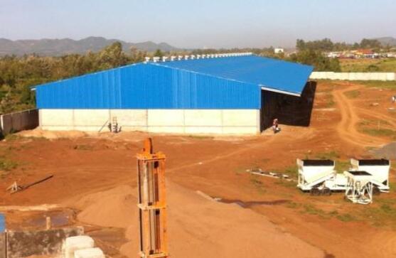Krystalline Salt completed warehouse facility